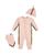 Burberry | Unisex Claude Mini Check Footie, Hat & Bib Gift Set - Baby, 颜色Pale Peach