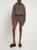 color Brown, Alexander Wang | Essential Cotton Jersey Sweat Shorts