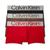 商品第3个颜色Black/Red/Grey, Calvin Klein | Men's 3-Pk Steel Low Rise Trunks