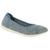 color Blue/Grey, Clarks | Cloudsteppers by Clarks Carly Wish Women's Mesh Slip On Ballet Flats