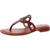 商品Ralph Lauren | Lauren Ralph Lauren Womens Audrie Leather Slip On Thong Sandals颜色Lauren Red