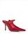 颜色: Cherry Red Patent, Jeffrey Campbell | Women's Tiyera High Heel Mary Jane Mules