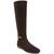 Sam Edelman | Women's Clive Buckled Riding Boots, 颜色Chocolate Brown