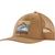 Patagonia | Line Logo Ridge LoPro Trucker Hat, 颜色Grayling Brown