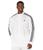 color White/Black, Adidas | Big & Tall Essentials 3-Stripe Tricot Track Jacket
