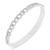 商品第1个颜色Silver, Givenchy | Silver-Tone Pavé Curb Chain Bangle Bracelet