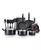 颜色: Black, T-Fal | Culinaire 16-Piece Nonstick Aluminum Cookware Set