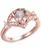 颜色: Morganite, Macy's | Aquamarine (1-1/2 ct. t.w.) & White Sapphire Ring in Sterling Silver (Also in Morganite, Tanzanite, , Ruby, Sapphire & Emerald)