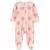 Carter's | Baby Girls Printed Zip Up Cotton Blend Sleep and Play, 颜色Pink