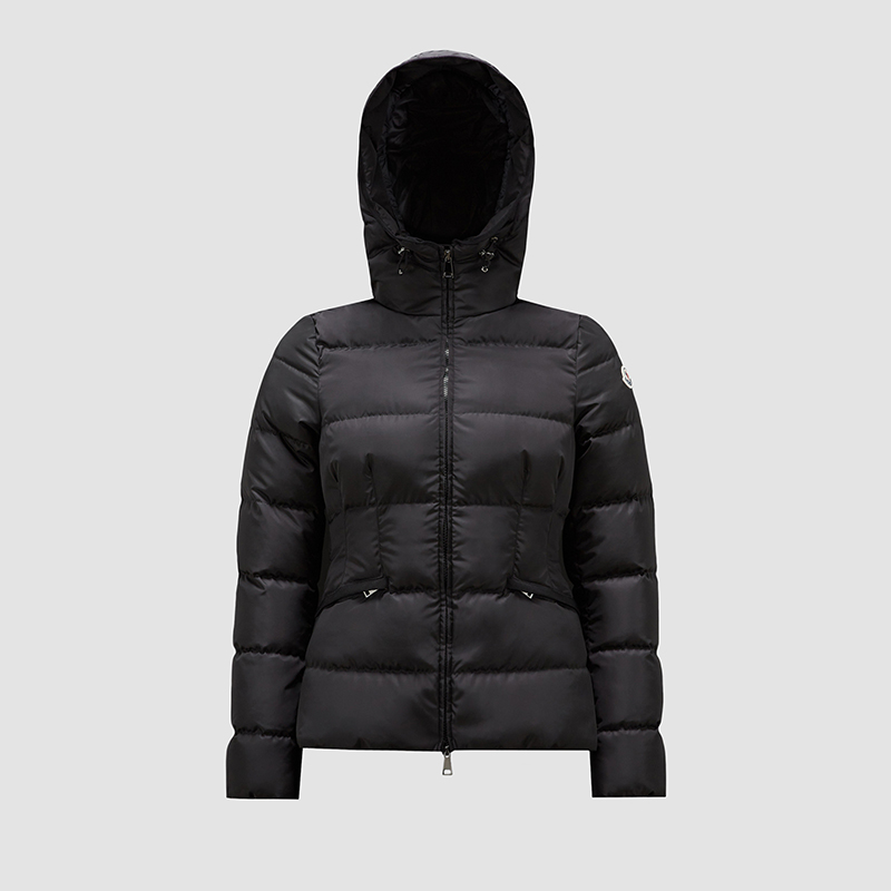 颜色: 黑色, Moncler | 蒙口 AVOCE系列女士午夜蓝短款羽绒服 J20931A00151539ZD778（两色可选）