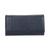color Navy, Mancini Leather Goods | Women's Pebbled Collection RFID Secure Trifold Wing Wallet