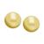 商品Essentials | Ball Stud Silver Plate Earrings颜色Gold