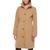 商品Tommy Hilfiger | Women's Stand-Collar Coat, Created for Macy's颜色Camel