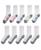 颜色: White, Hanes | Big Boys Ultimate Crew Socks, Pack of 10