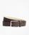 颜色: Brown, Brooks Brothers | 1818 Textured Leather Belt