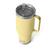 颜色: Daybreak Yellow, YETI | YETI Rambler Tumbler with Handle and Straw Lid, Vacuum Insulated Travel Mug, Stainless Steel