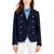 Tommy Hilfiger | Women's Double-Breasted Open-Front Jacket, 颜色Sky Captain