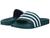 color Collegiate Green/White/Collegiate Green, Adidas | Adilette