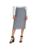 商品Calvin Klein | Womens Crinkle Midi Pleated Skirt颜色grey