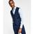 商品Tommy Hilfiger | Men's Modern-Fit TH Flex Stretch Solid Suit Vest颜色Blue Sharkskin