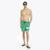 color pepper green, Nautica | Nautica Mens 8" Logo Stripe Quick-Dry Swim