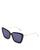 商品Dior | Missdior B5F Butterfly Sunglasses, 56mm Brand Name颜色Black/Blue Solid