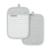 颜色: Matte Gray, KitchenAid | Albany Pot Holder 2-Pack Set, 7" x 10"