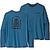 color Tree Trotter/Wavy Blu XDy, Patagonia | Patagonia Men's Capilene Cool Daily Graphic Long Sleeve Shirt