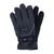 颜色: gray, CTM | Men's One Size Microfiber Winter Ski Gloves with Wrist Strap