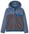 颜色: Forge Grey/Utility Blue, Patagonia | Patagonia Kids' Micro D Snap-T Fleece Jacket