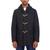 颜色: Charcoal, Nautica | Men's Wool Toggle Coat