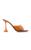 color Brown, Amina Muaddi | Amina Muaddi - Women's Lupita PVC Sandals - Brown/orange - Moda Operandi