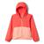 color Red Hibiscus / Coral Reef, Columbia | Girls' Rain-Zilla Jacket