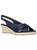 颜色: navy, Bella Vita | Kimora Womens Silk Slingback Espadrilles