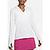 color White, NIKE | Nike Women's Dri-Fit Ace Golf Polo