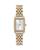 商品Olivia Burton | Rectangle Bracelet Watch, 20.5mm颜色White/Gold