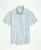 Brooks Brothers | Irish Linen Short-Sleeve Sport Shirt, 颜色Aqua