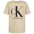 Calvin Klein | Big Boys Big Logo Short Sleeve T-shirt, 颜色Linen