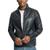 商品第6个颜色Indigo, Michael Kors | Men's Perforated Faux Leather Hipster Jacket, Created for Macy's