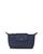 商品Longchamp | Le Pliage Xtra Mini Pouch颜色Navy/Gunmetal