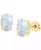 颜色: Gold, Macy's | Lab-Grown Opal Screw Back Closure Stud Earrings (5/8 ct. t.w.)