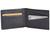 color Black, ROYCE New York | Leather RFID Blocking Slim Bifold Wallet