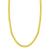 商品Essentials | Curb Chain Necklace, Gold Plate and Silver Plate 24"颜色Gold-Tone