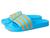 color Sky Rush/Orange Rush/Sky Rush, Adidas | Adilette