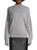 商品Tahari | Cashmere Mock Turtleneck Sweater颜色LIMESTONE