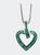 商品第1个颜色Green, Kotawala Jewels | Sapphire Pendant  In .925 Sterling Silver KSP 34031