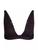 SKIMS | Cotton Rib Plunge Bralette, 颜色SOOT