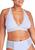 color BLUE FLIGHT, Bali | Comfort Revolution® Comfy Glam™ Deep V Wirefree Bralette with Lace