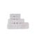color silver, Chortex USA | Alexis Antimicrobial Irvington 4 Piece Towel Set