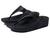 商品FitFlop | Lulu Laser Crystal Leather Toe Post Sandals颜色All Black